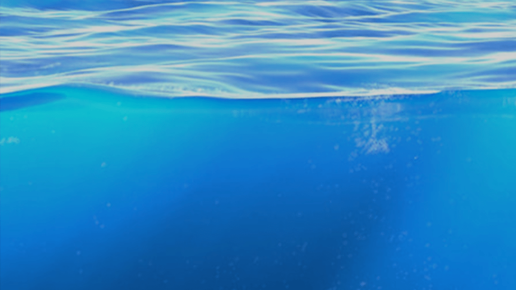 Image of rising sea level /underwater