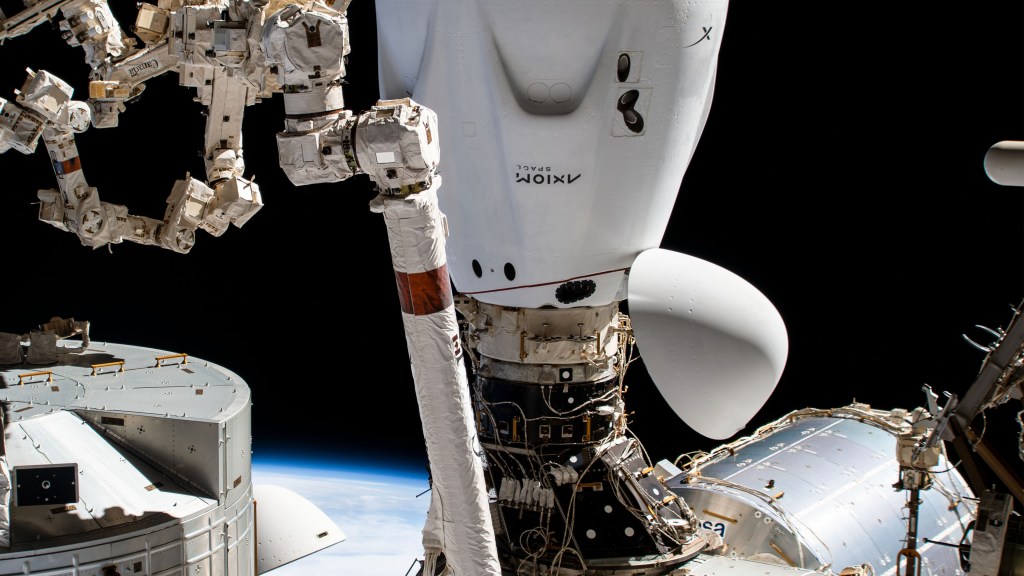 Axiom Mission 4 Arrival and Welcome Remarks